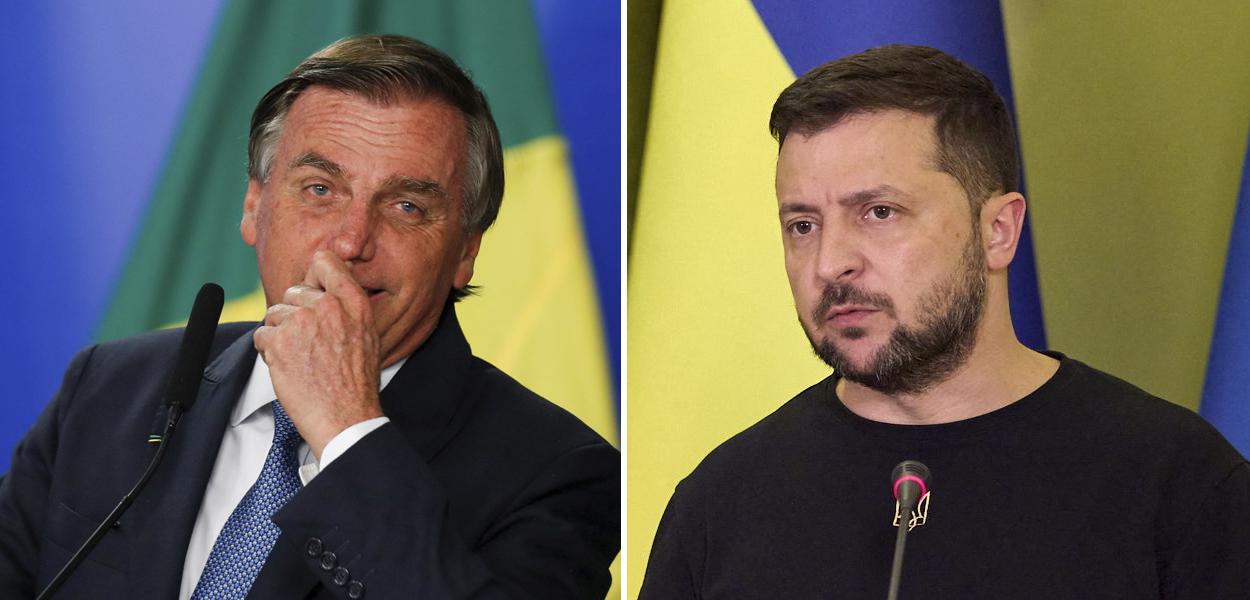 Bolsonaro e Zelensky