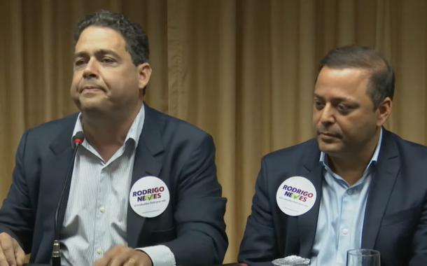 Felipe Santa Cruz e Rodrigo Neves