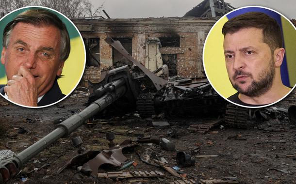 Bolsonaro e  Zelensky