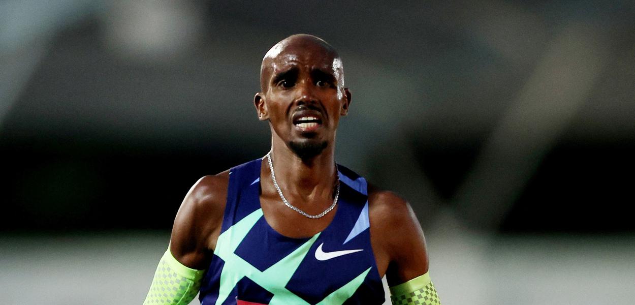 Atleta multicampeão olímpico e mundial Mo Farah