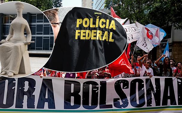 Ato contra Jair Bolsonaro, STF e a Polícia Federal