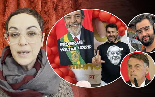 Marcia Tiburi, Marcelo Arruda, Jorge Guaranho e Bolsonaro