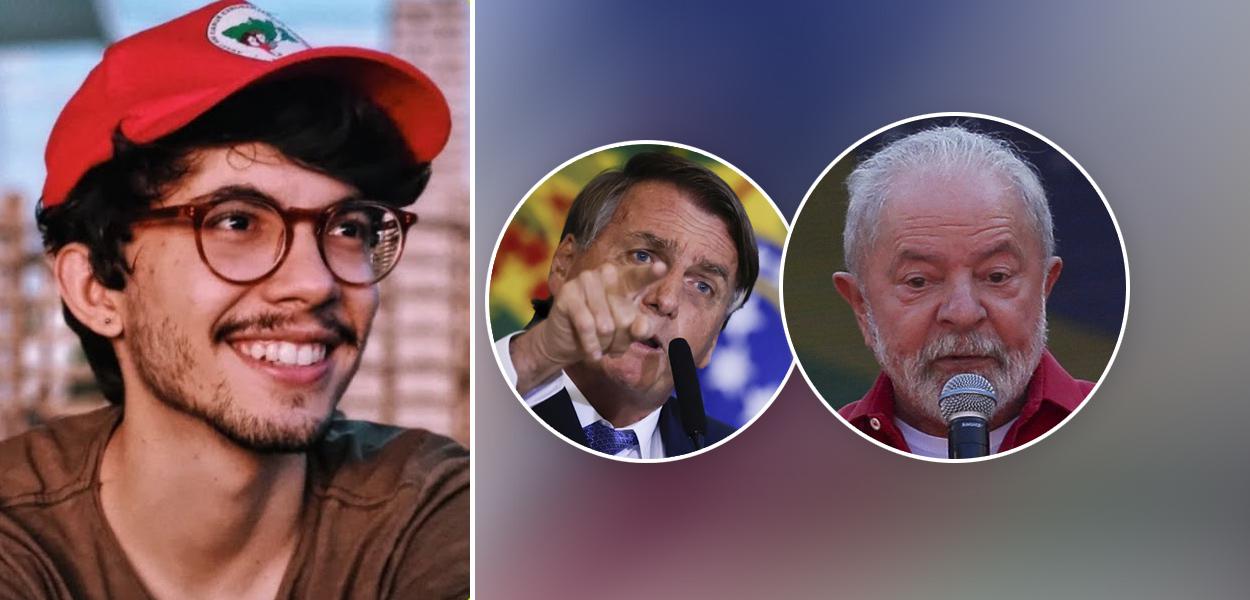 Matheus Carvalho, Jair Bolsonaro e Lula