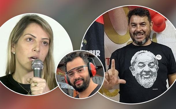 Camila Cecconelo, Guaranho e Marcelo Arruda