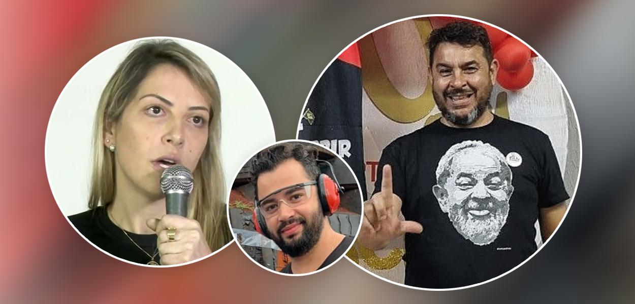 Camila Cecconelo, Guaranho e Marcelo Arruda