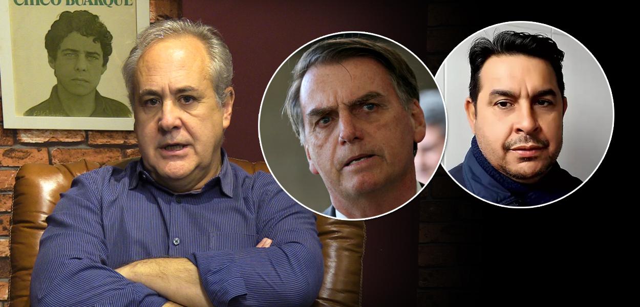 Joaquim de Carvalho, Jair Bolsonaro e Marcelo Arruda