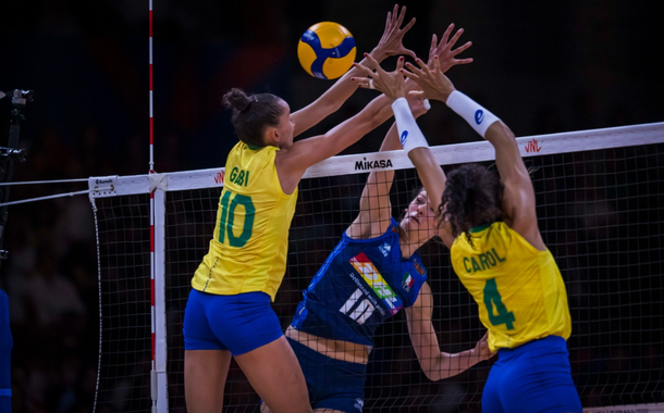 Vôlei: Itália supera Brasil e leva título inédito na Liga das Nações