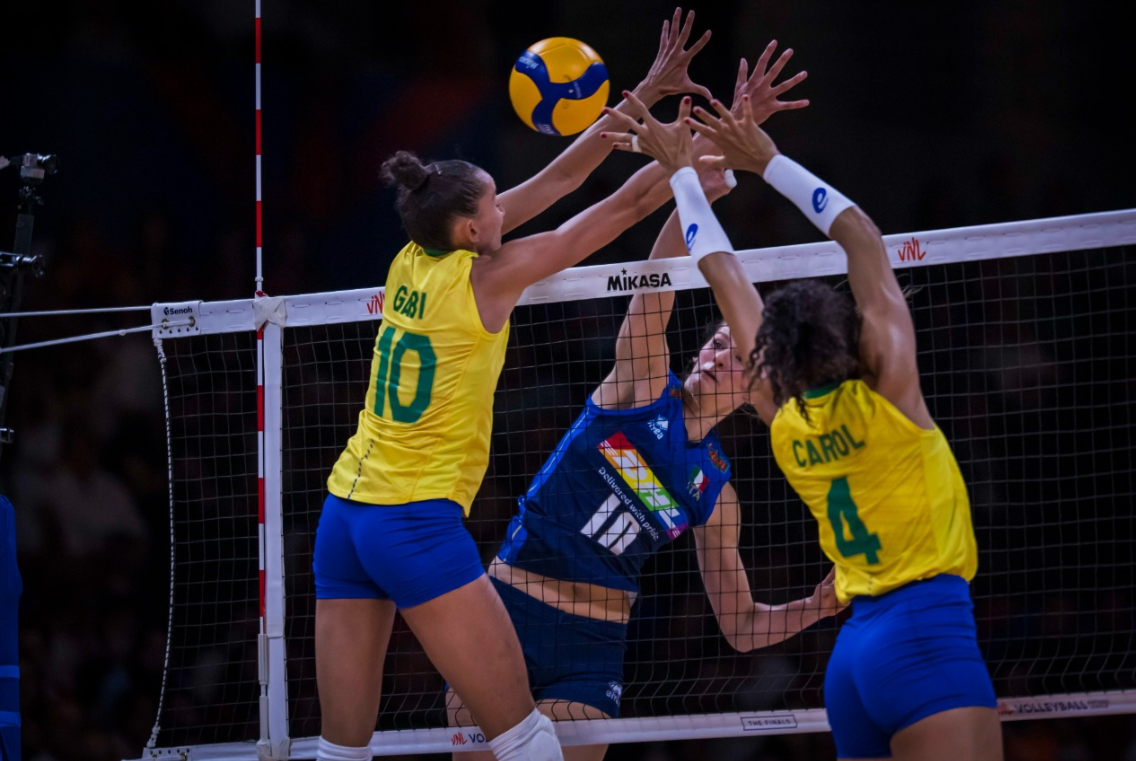 Vôlei: Itália supera Brasil e leva título inédito na Liga das Nações