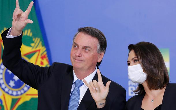 Bolsonaro e Michelle
