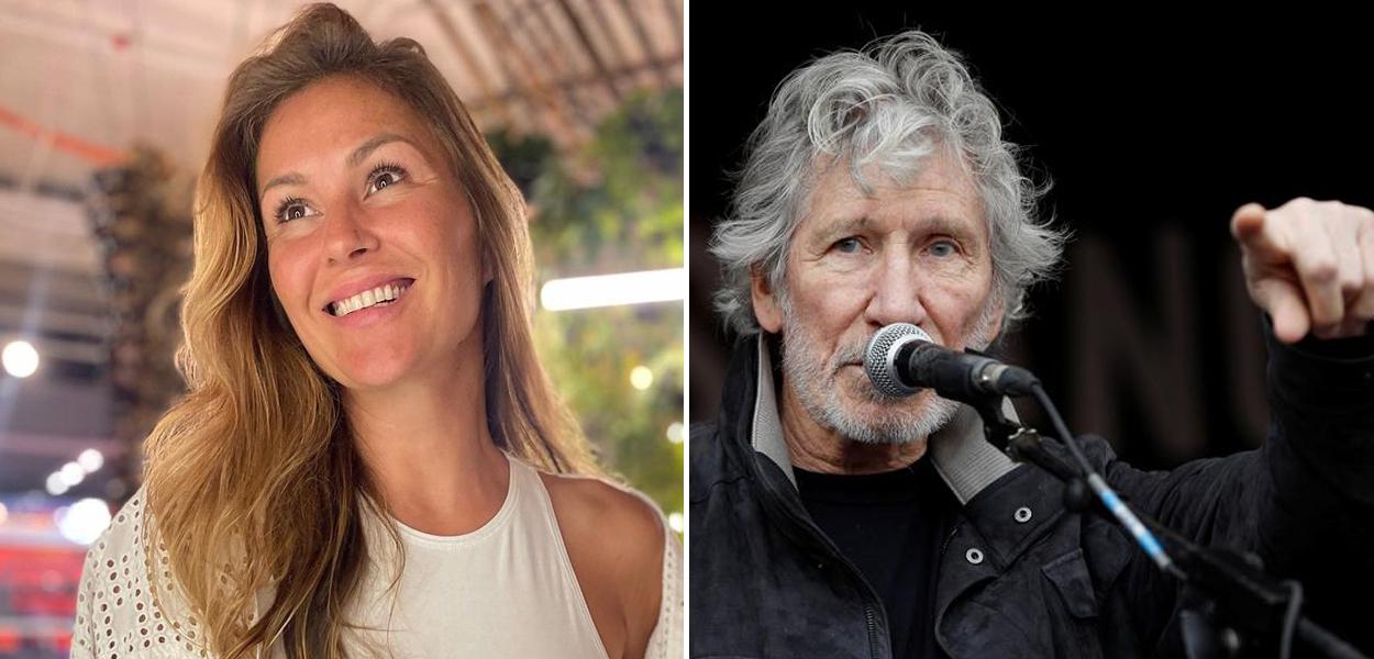 Ellen Jabour e Roger Waters