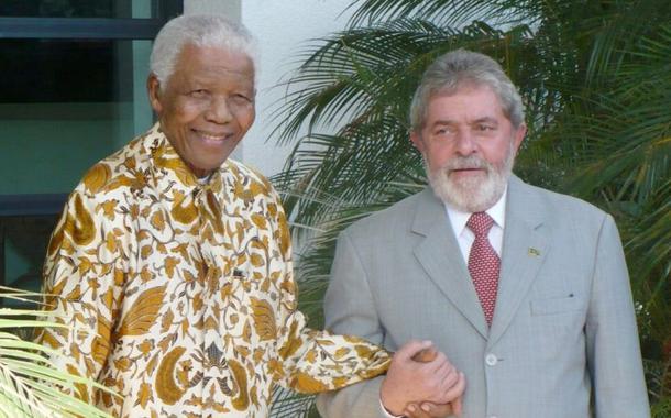 Nelson Mandela e Lula