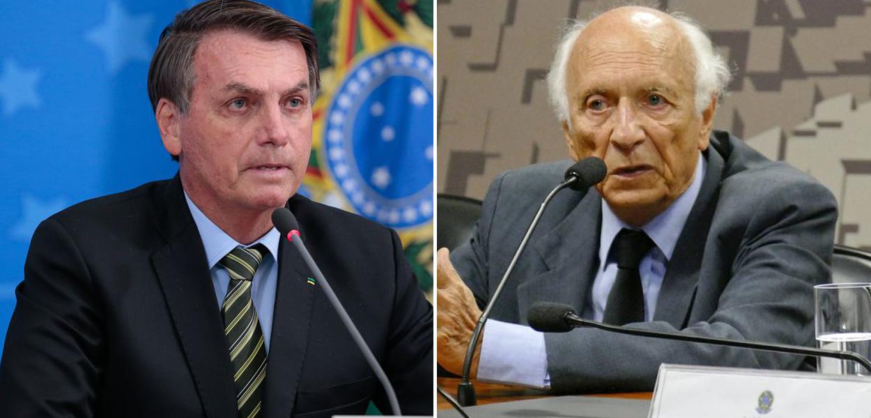 Jair Bolsonaro e Rubens Ricupero