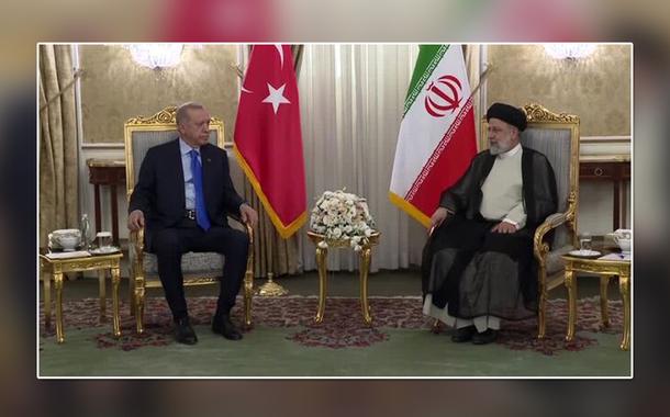 Erdogan e Raisi em Teerã