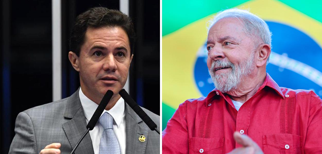 Vital do Rêgo e o ex-presidente Luiz Inácio Lula da Silva