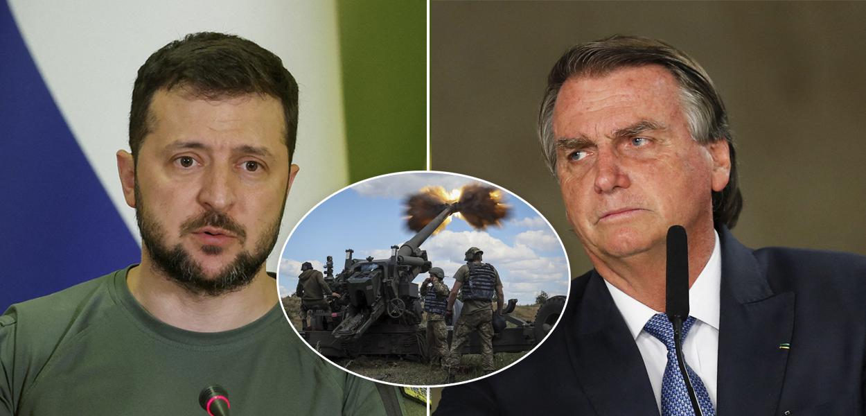 Zelensky e Bolsonaro