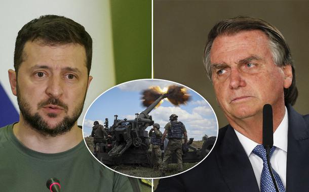 Zelensky e Bolsonaro