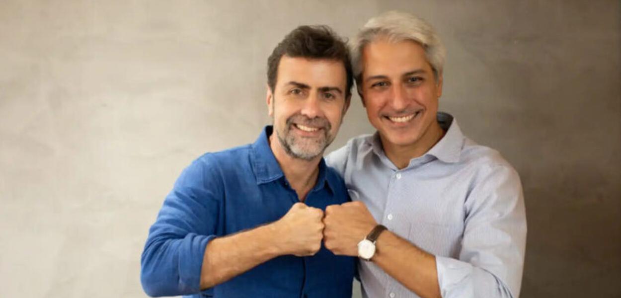 Marcelo Freixo e Alessandro Molon