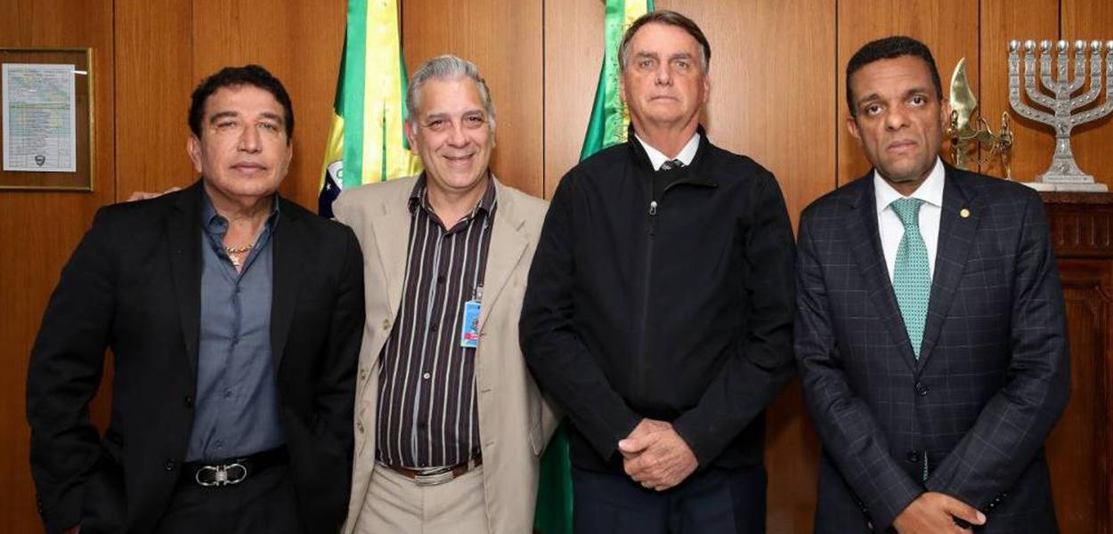 Magno Malta, José Arruda, Jair Bolsonaro e Otoni de Paula