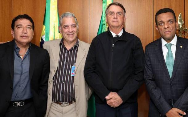 Magno Malta, José Arruda, Jair Bolsonaro e Otoni de Paula