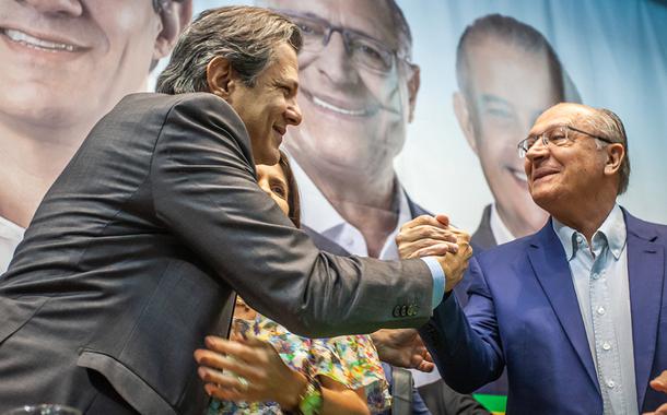 Haddad e Alckmin