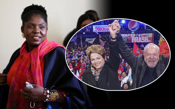 Francia Márquez, Dilma Rousseff e Lula