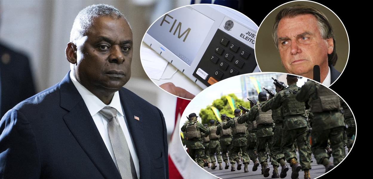 Lloyd Austin, urna eletrônica, Bolsonaro e militares