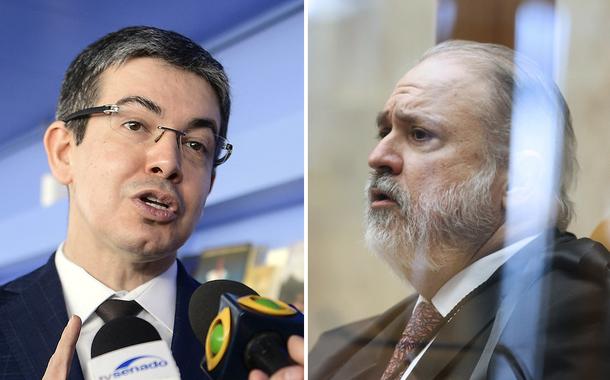 Randolfe Rodrigues e Augusto Aras