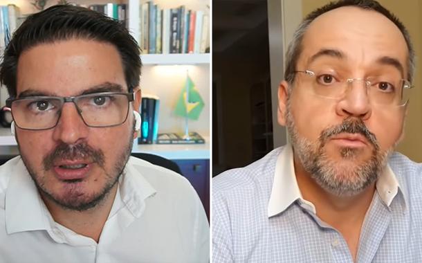 Rodrigo Constantino e Abraham Weintraub