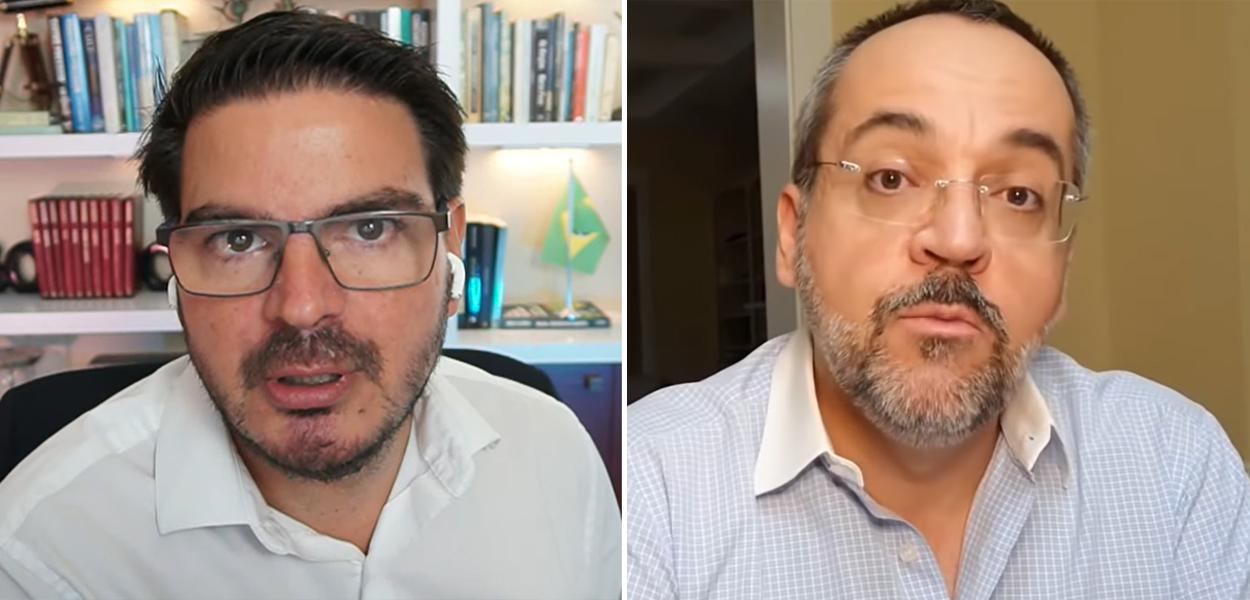 Rodrigo Constantino e Abraham Weintraub