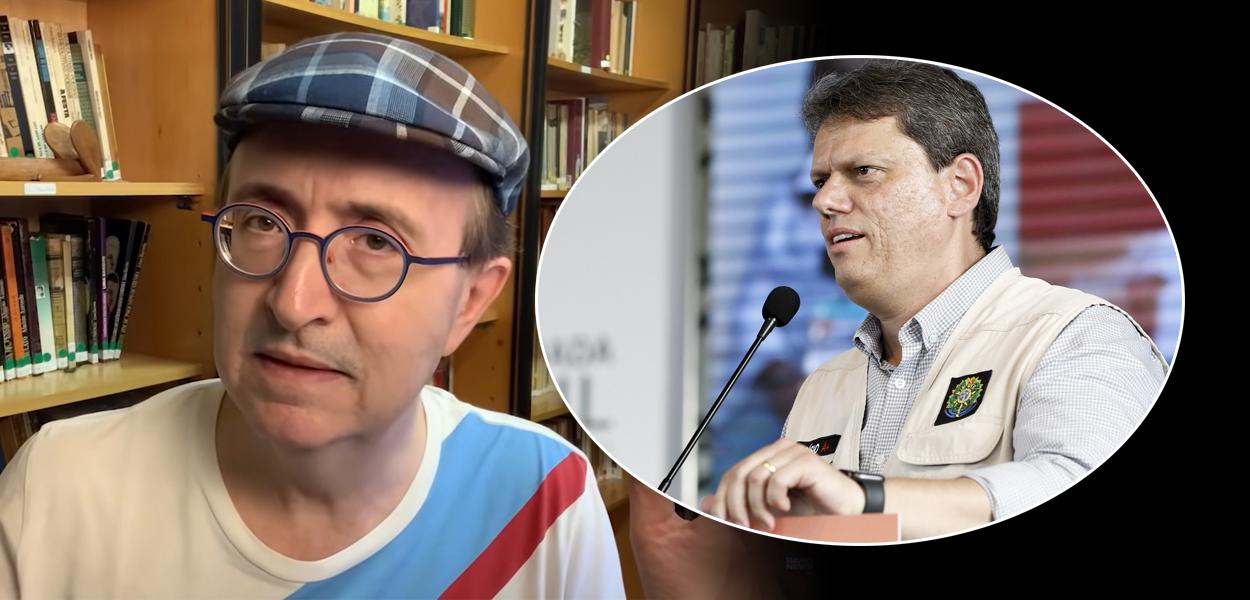 Reinaldo Azevedo critica Tarcísio de Freitas