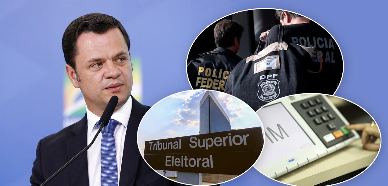 Anderson Torres, TSE, Polícia Federal e urna eletrônica