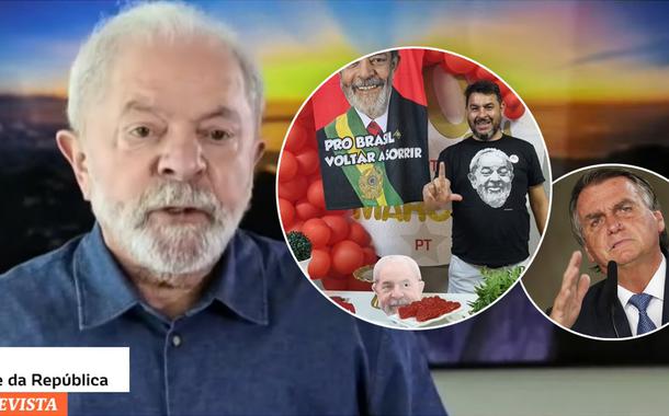 Lula, Marcelo Arruda e Bolsonaro