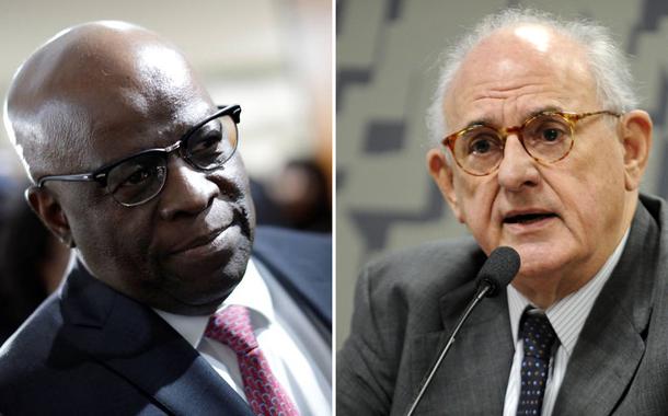 Joaquim Barbosa e Nelson Jobim