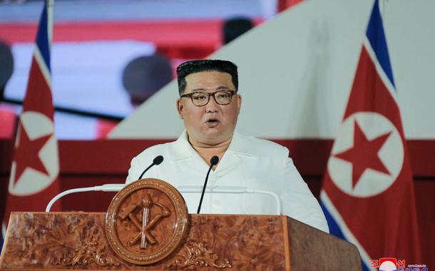 Kim Jong-Un discursa por ocasião do 69º aniversário do armistício