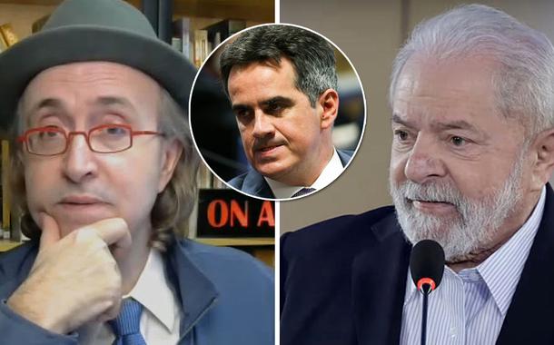 Reinaldo Azevedo, Ciro Nogueira e o ex-presidente Luiz Inácio Lula da Silva