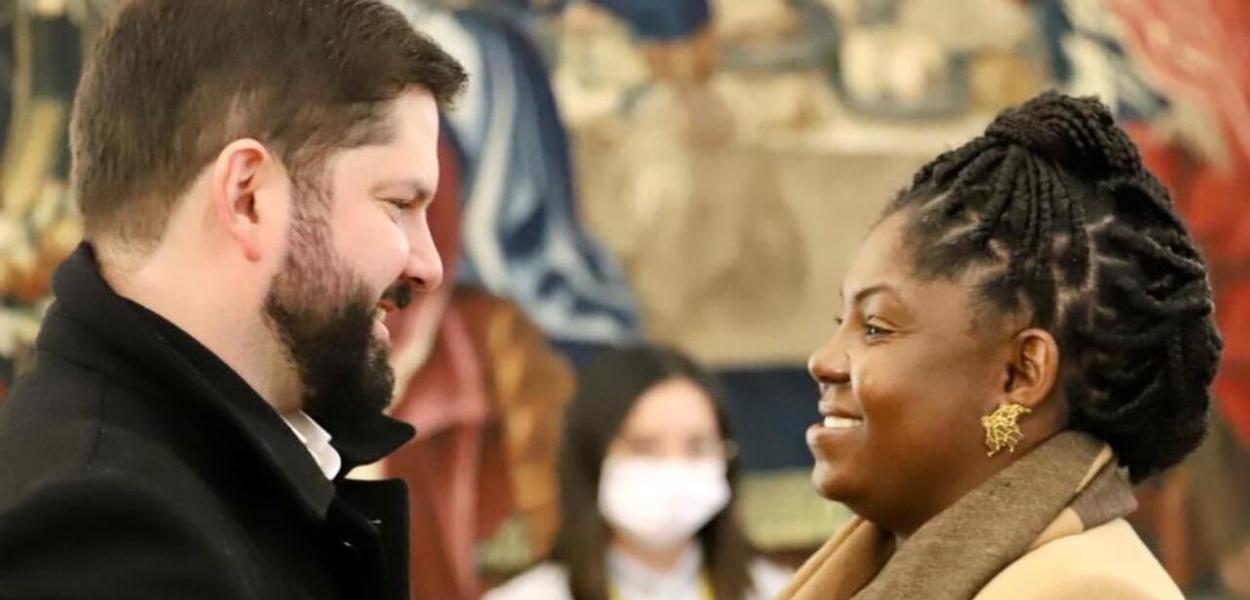 Boric e Francia Márquez