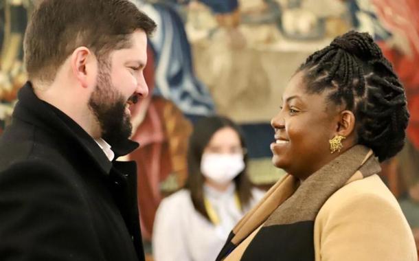 Boric e Francia Márquez