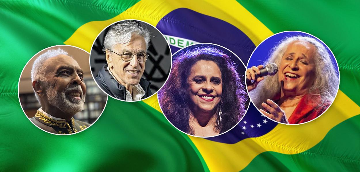 Gilberto Gil, Caetano Veloso, Gal Costa e Maria Bethânia