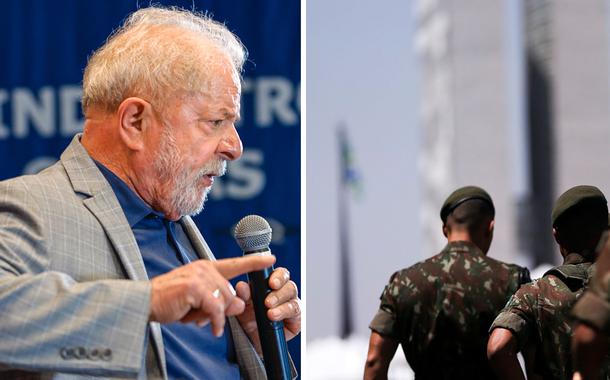 Luiz Inácio Lula da Silva e militares