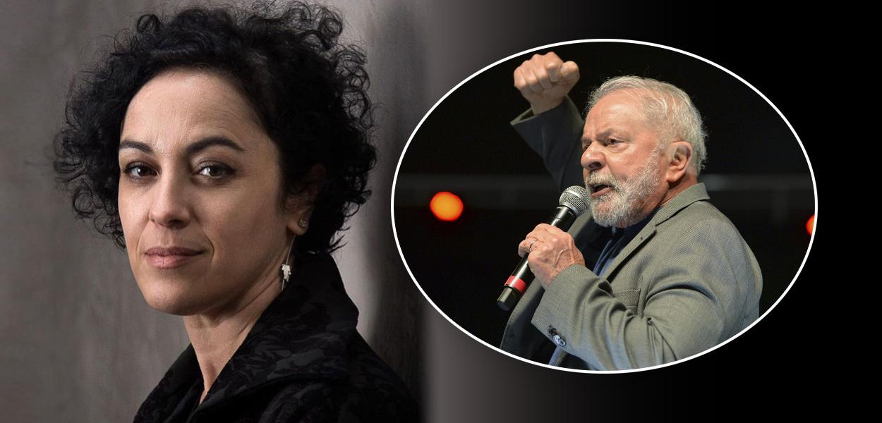 Marcia Tiburi e Lula