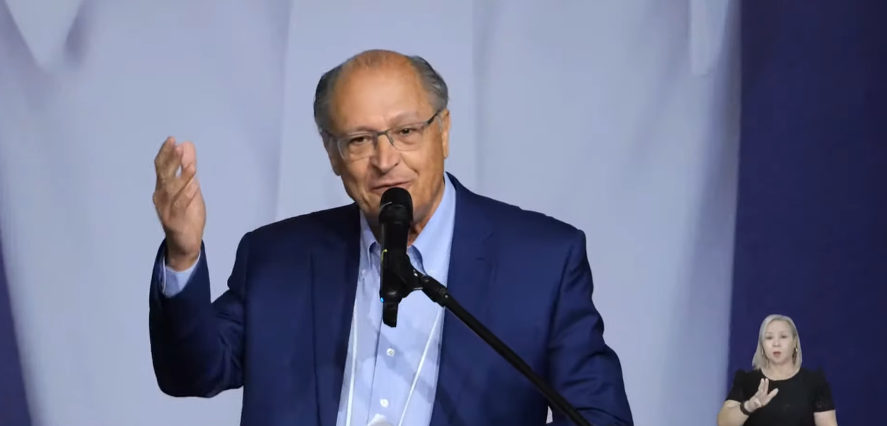 Geraldo Alckmin na convenção do PSB