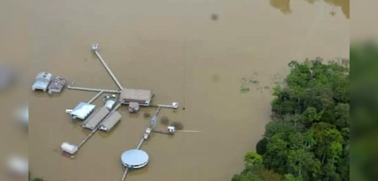 Base de vigilância da Funai no Amazonas