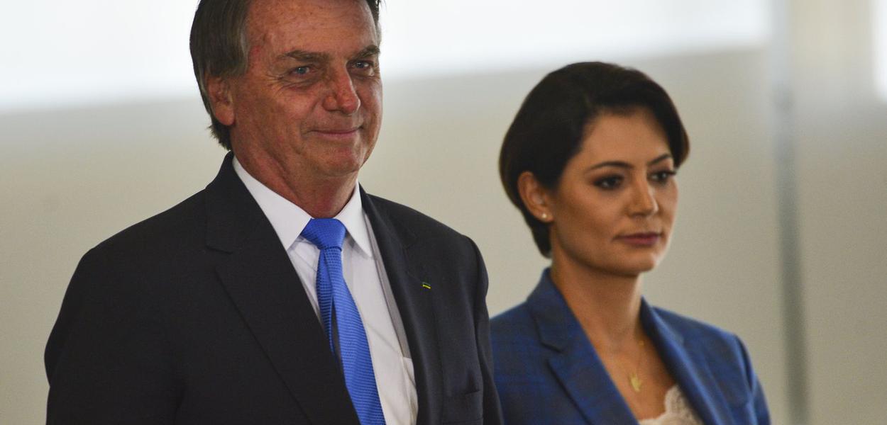 Jair Bolsonaro e Michelle