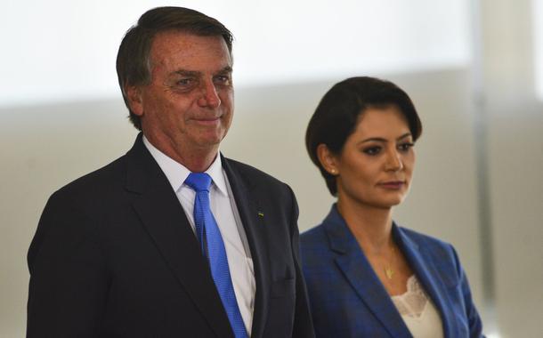 Jair Bolsonaro e Michelle