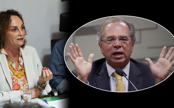 Elena Landau e Paulo Guedes