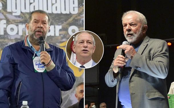 Carlos Lupi, Ciro Gomes e Lula
