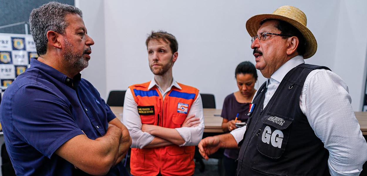 Arthur Lira e Gilberto Gonçalves