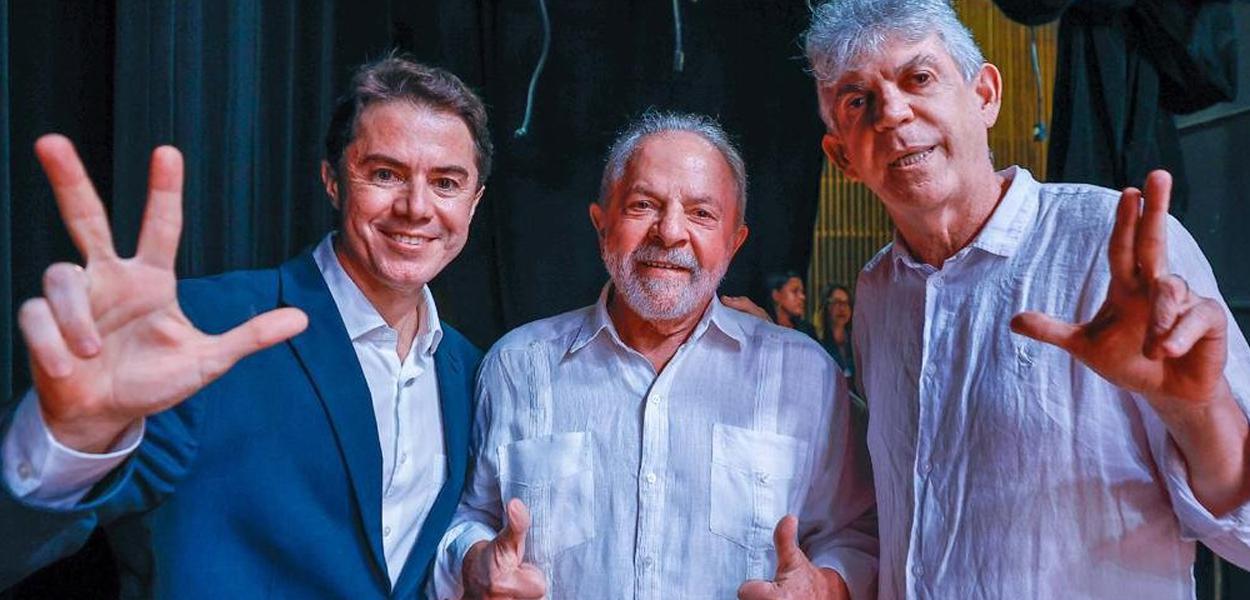 Veneziano, Lula e Ricardo Coutinho