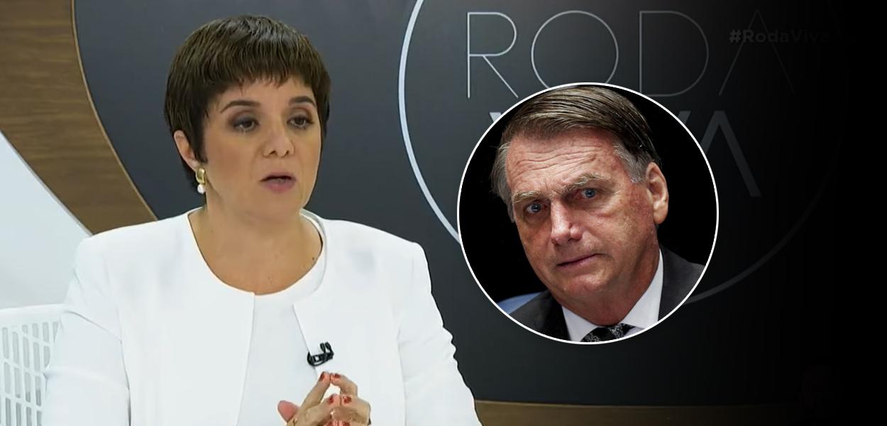 Vera Magalhães e Bolsonaro