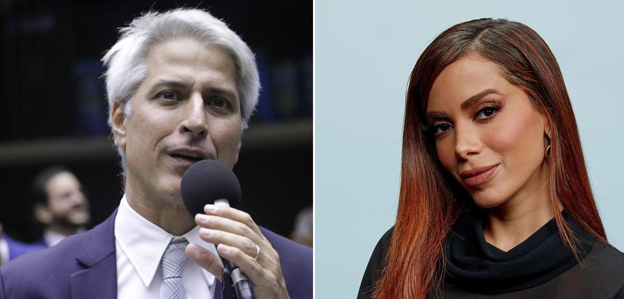 Alessandro Molon e Anitta